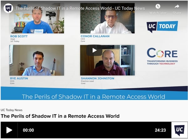 Shadow IT UC Today TV