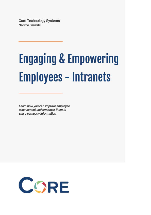 Front page of intranets white paper on engaging employees